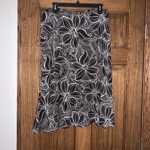 Talbots A-Line Pull On Skirt